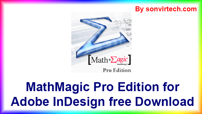MathMagic Pro Edition for Adobe InDesign first image